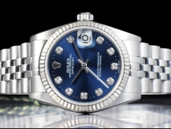 Rolex Datejust 31 Blu Jubilee 68274 Blue Jeans Diamonds Dial 68274
